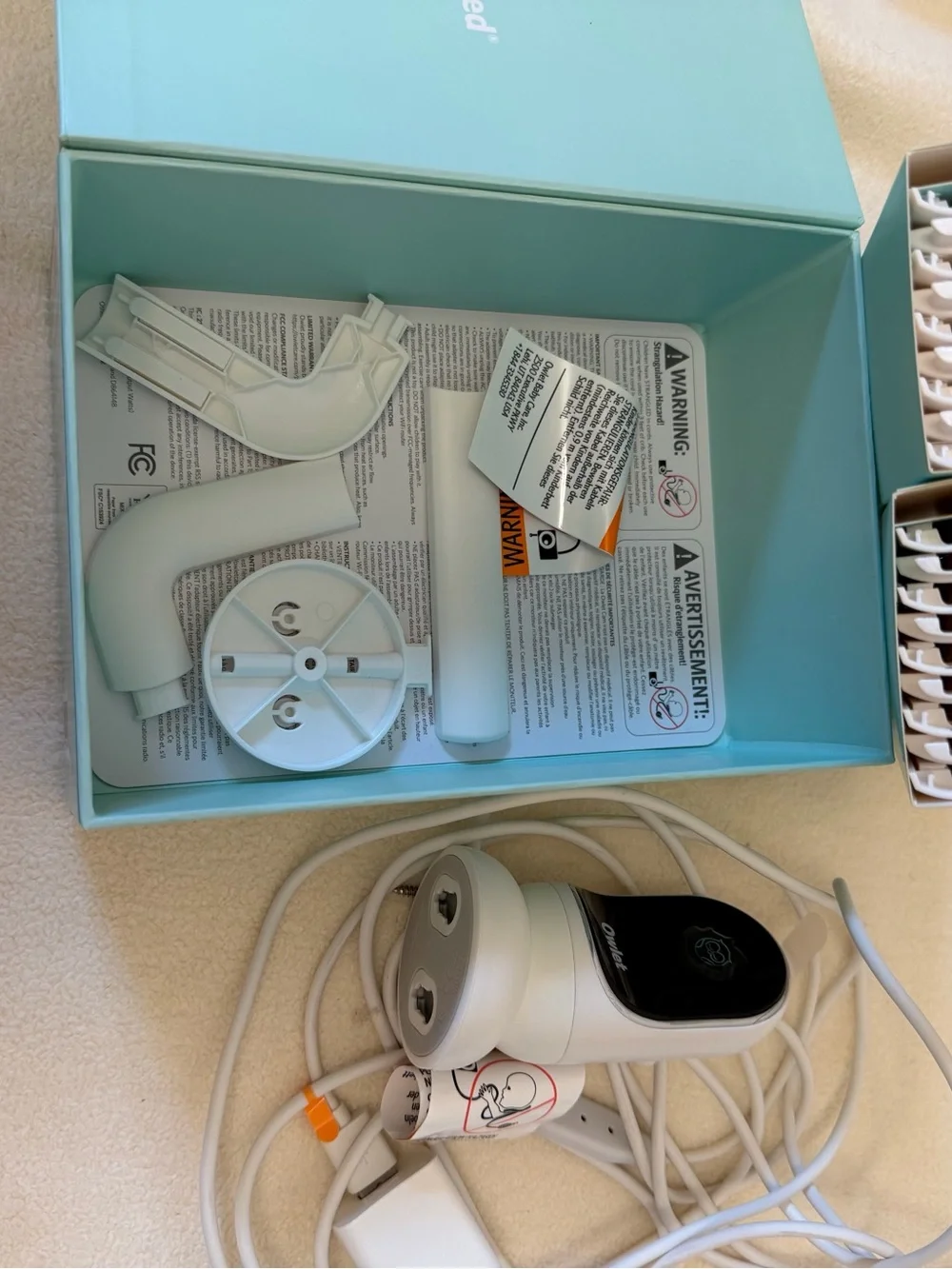 Owlet Smart Baby Monitor Camera - White